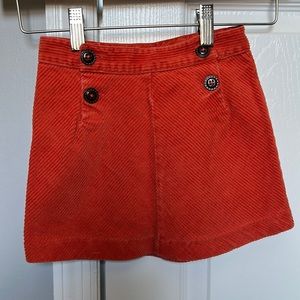 Janie & Jack corduroy skirt